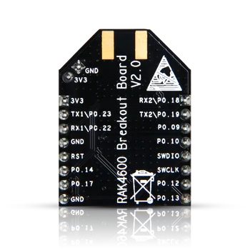 RAK4600 Breakout Board | nRF52832 MCU | SX1276 LoRa Chip | XBee Zigbee Formos Koeficientas | RAKwireless WisDuo - 